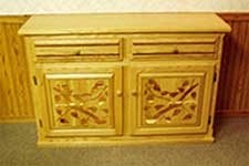 Image of Chest with Inlay Detail