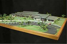 Image of Model of DNR Building