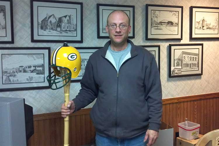 Picture of Tiki Torch Helmet Cover