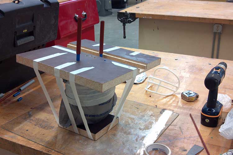 Picture of Tiki Torch Helmet Cover