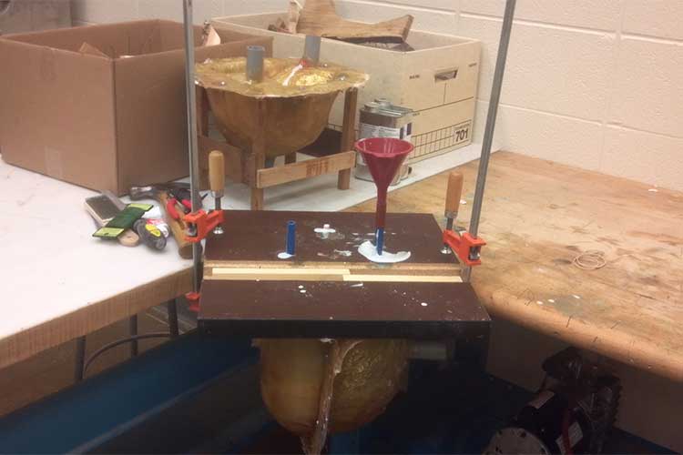 Picture of Tiki Torch Helmet Cover