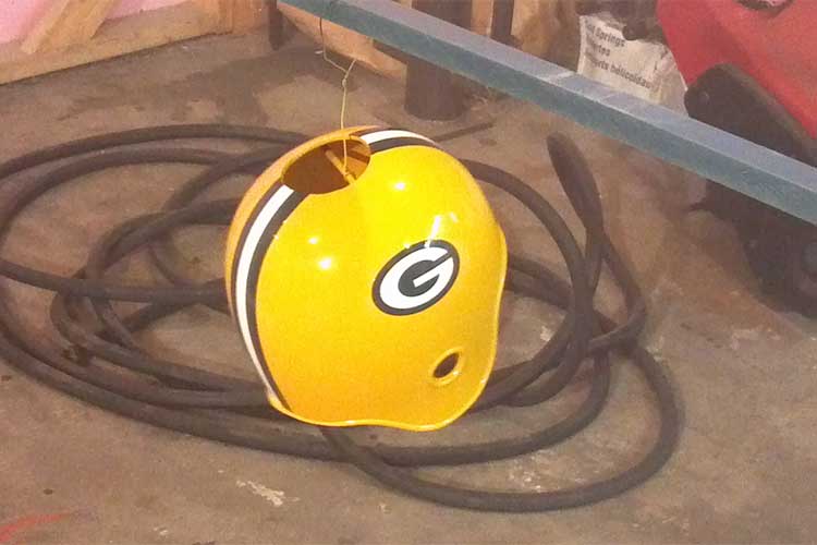 Picture of Tiki Torch Helmet Cover