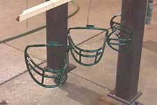 Image of Tiki Torch Helmet Cover