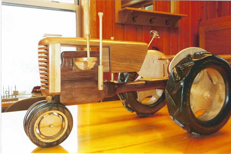 Picture of Wooden Tractor