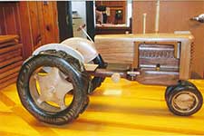 Image of Wood Tractor